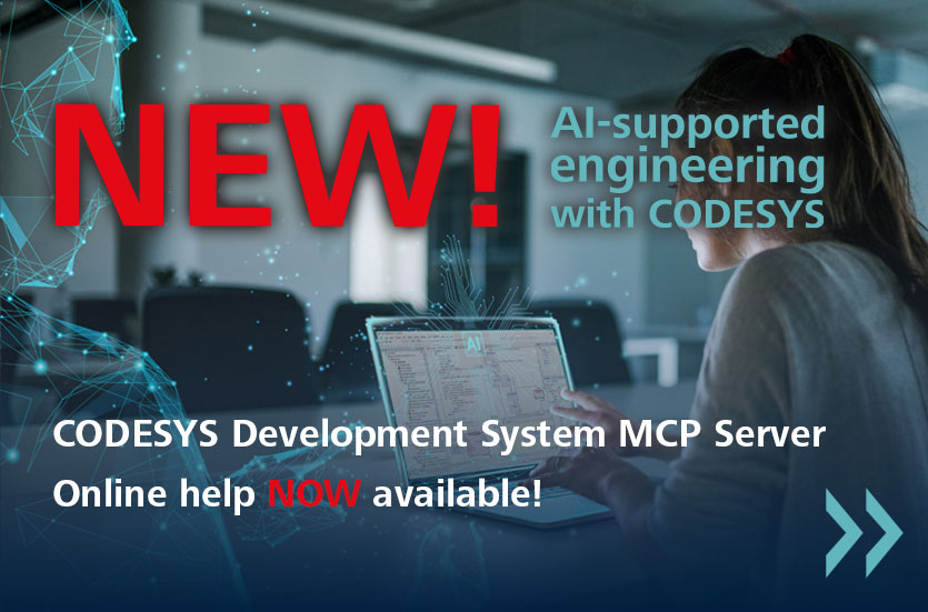 ¡NUEVO! Ingeniería asistida por IA con CODESYS – Ayuda en línea de CODESYS Development System MCP Server ya disponible